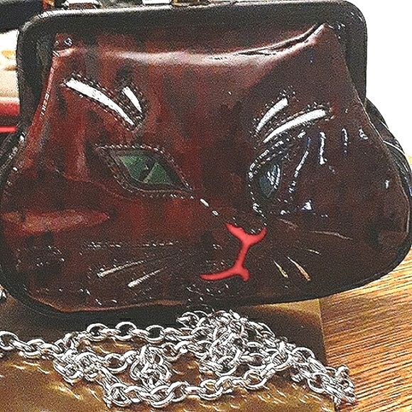 BRIGHTON CAT KISSLOCK CROSSBODY  BAG NWOT - Picture 7 of 7